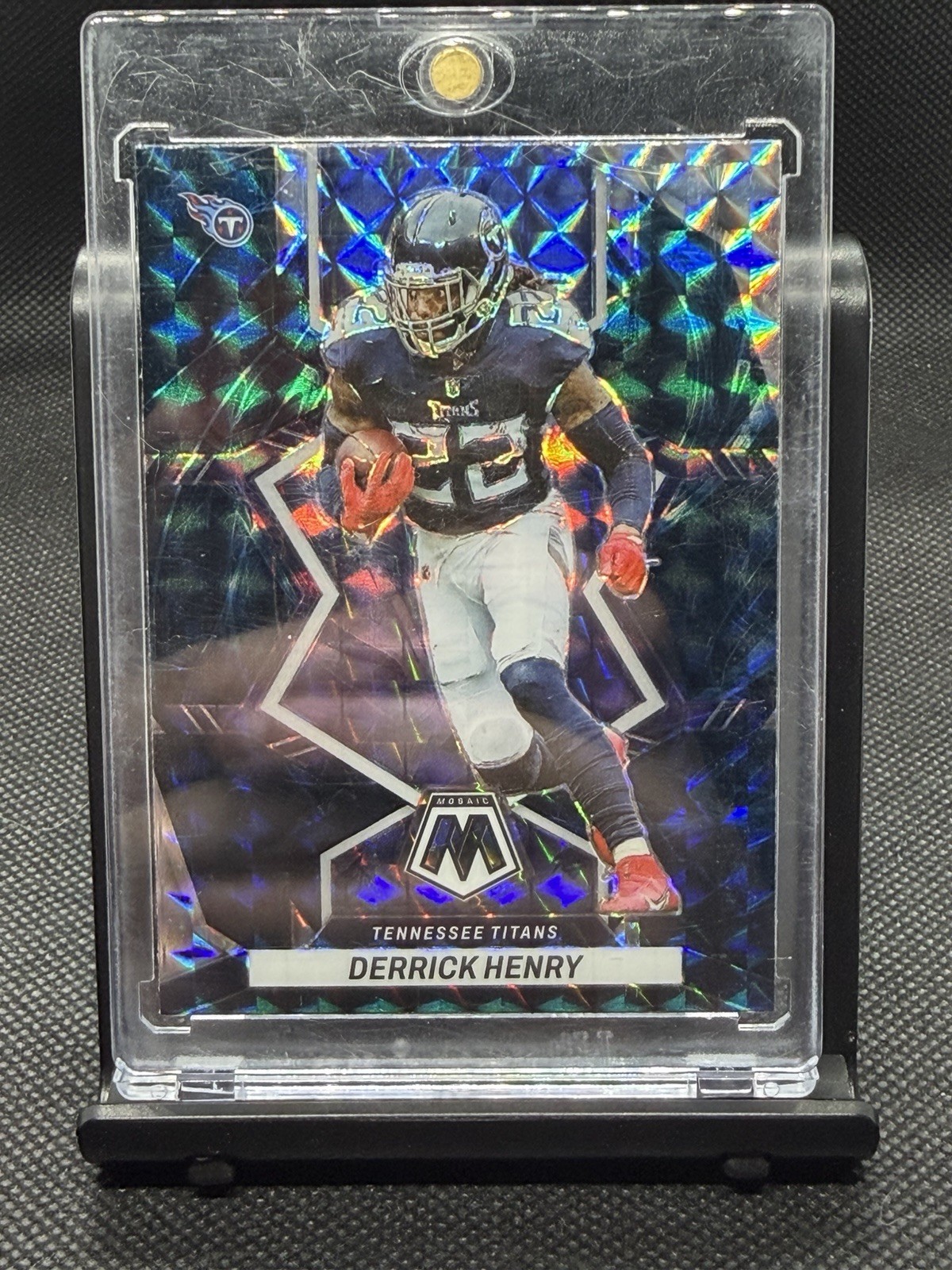 2022 Panini Mosaic - Derrick Henry #190 Genesis Mosaic Prizm