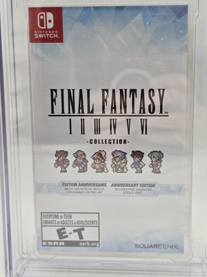 Final Fantasy I-VI Collection Nintendo Switch, NTSC Pixel Remaster