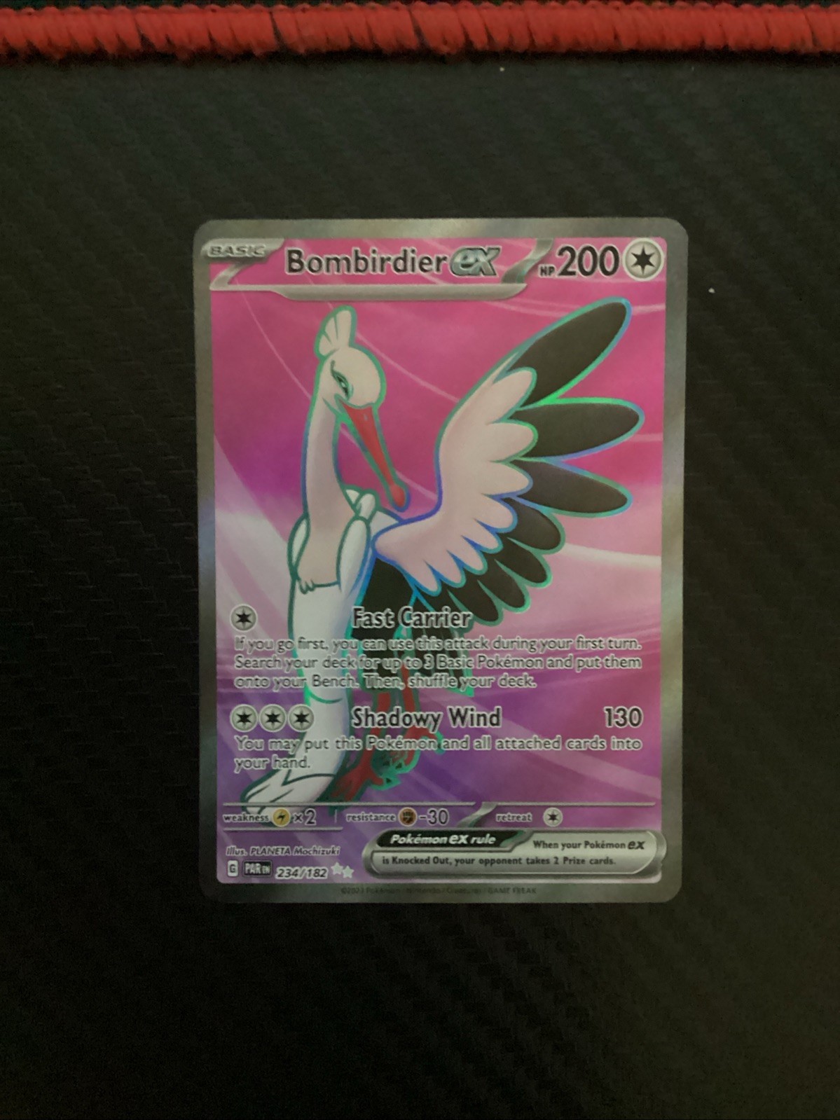 Bombirdier ex 234/182 SV04: Paradox Rift Holo NM