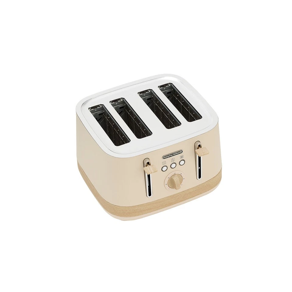 Morphy Richards Essence Scandi 4 Slice Toaster w/Browning Control 1800W Tapioca - image 3 of 4