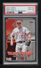 2022 Topps Series 1 Welcome to the Show Mike Trout #WTTS-2 PSA 10 GEM MT 0mx2