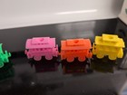 Train Candle Holders Kid Birthday Cake Toppers Vtg 1970s Decorations — photo 4