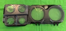 73-87 Chevy GMC Squarebody Truck Instrument Cluster Lens/Clock Overlay OEM 73-80