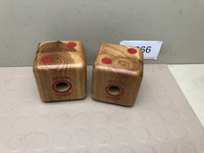 Yard Dice Giant Majik Indoor Outdoor 2 Pc Large Wooden Dice