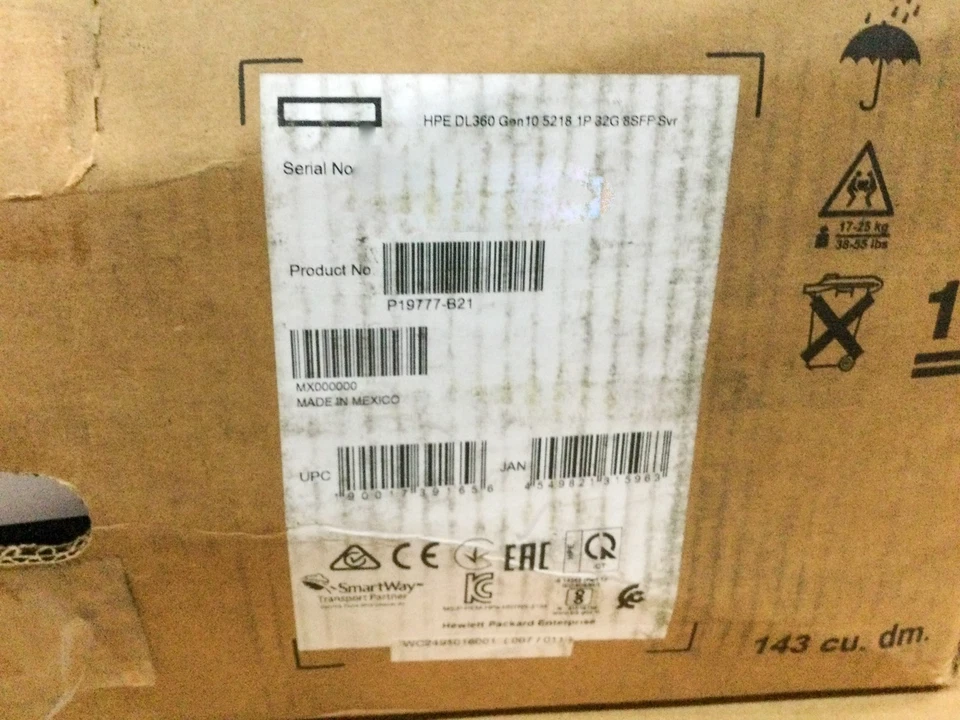 HPE ProLiant DL360 Gen10 5218 1P 32GB P408i-a NC 8SFF Server P19777-B21 New - Image 3 of 4