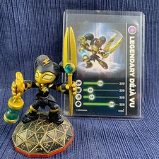 Skylanders Trap Team Legendary Deja Vu Figure w/ Card - UNTESTED