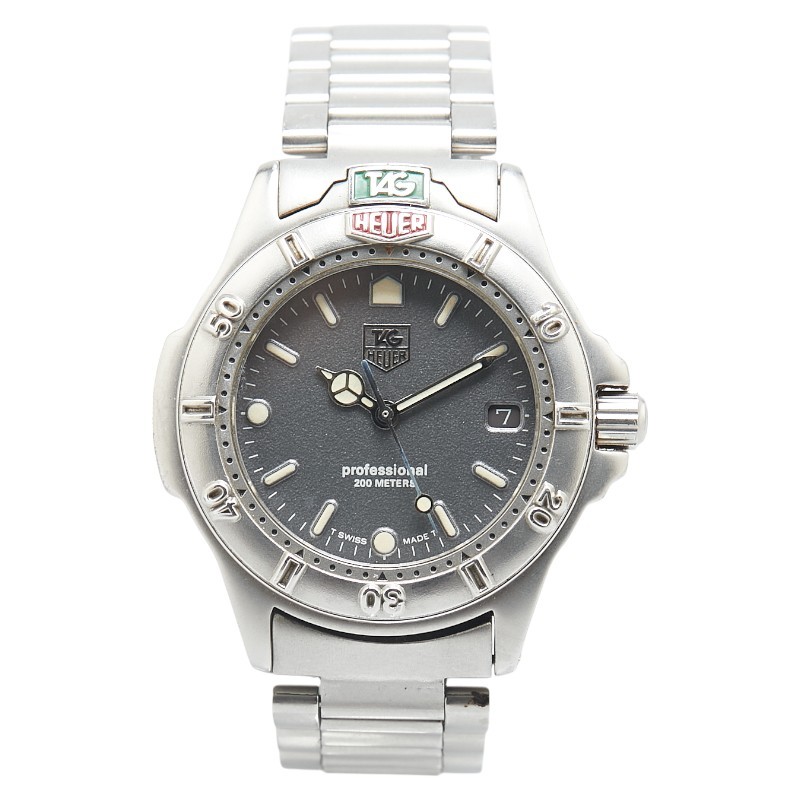 TAGHEUER 腕時計　professional 200 クォーツ TAG Heuer Professional 200 999.213A Quartz Grey Dial