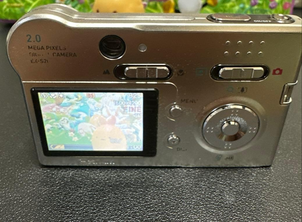 CASIO EXILIM EX-S20 Silver Compact Digital Camera From JAPAN | eBay