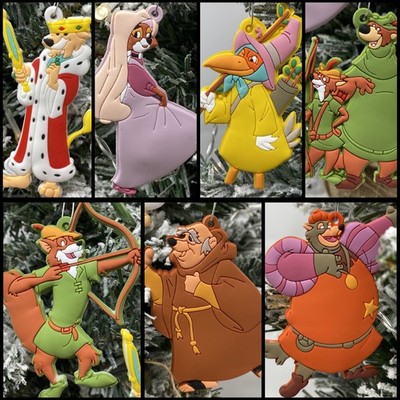 Disney Robin Hood 7 Piece Christmas Ornaments Set - New | eBay