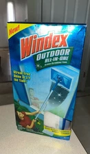 NEW SEALED Windex Outdoor All In One Glass and Window Cleaner Tool Starter Kit