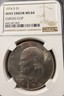 1974 D Clipped Eisenhower Dollar NGC MS 64 Denver Eisenhower