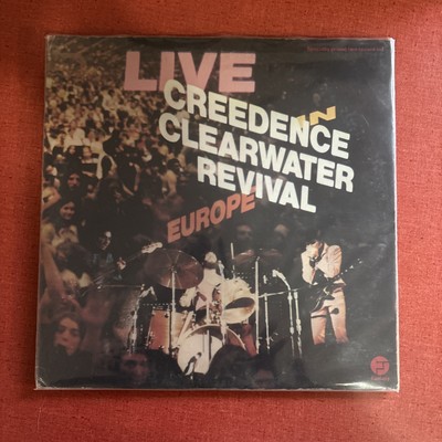 Creedence Clearwater Revival Live in Europe Vinyl Record