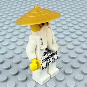 LEGO Sensei Wu Minifigure Ninjago Pearl Gold Hat njo0064 9450 70505