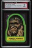 1977 Star Wars Stickers Chewbacca the Wookiee #4 KSA 4 d8k