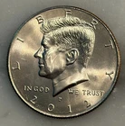 2012-P Kennedy Half Dollar - BU - Brilliant Uncirculated