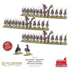 Black Powder - Army Muster: Napoleonic British Line Infantry (Peninsular Campaig
