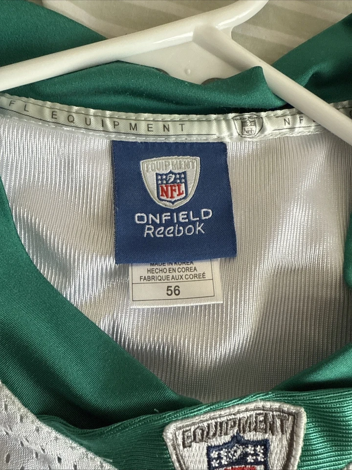 Camiseta deportiva para hombre Reebok On Field NFL Miami Dolphins Jake larga #77 talla 56 cosida Foto 4 de 4