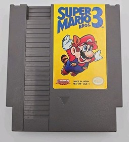 5 Classic Nintendo NES Game Lot - Untested - Mario Tetris Donkey Kong Excitebike