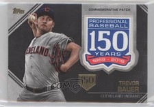 2019 Topps Update Manufactured 150th Anniversary 130/150 Trevor Bauer Patch my8