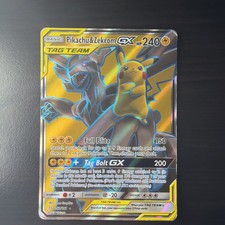 Pikachu & Zekrom GX (Full Art) 162/181 Sm-Team Up Holo POOR on eBay