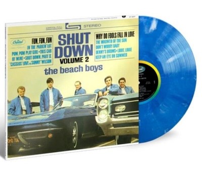 THE BEACH BOYS - SHUT DOWN VOLUME 2 (BLUE WHITE VINYL LP) [NEW]