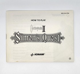Castlevania II Simon's Quest - Nintendo NES - CIB FRA