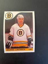 1985-86 O-Pee-Chee OPC #129 Morris Lukowich - Boston Bruins MINT