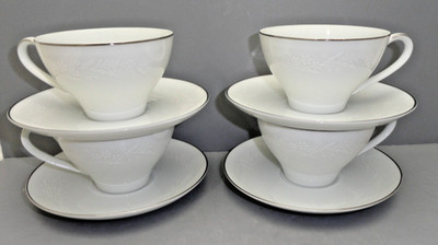 Noritake ''Georgian'' Cup(s) and saucers  #6440 -  Set of 4
