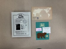 Traveler  s Notebook Card Size 20th Anniversary Set / BLACK / with Extras