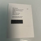 New Listing2024-25 Panini Prizm Black TRENTYN FLOWERS Auto Rookie Signatures REDEMPTION A