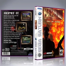 Sega Saturn Custom Case - NO GAME - Maximum Force