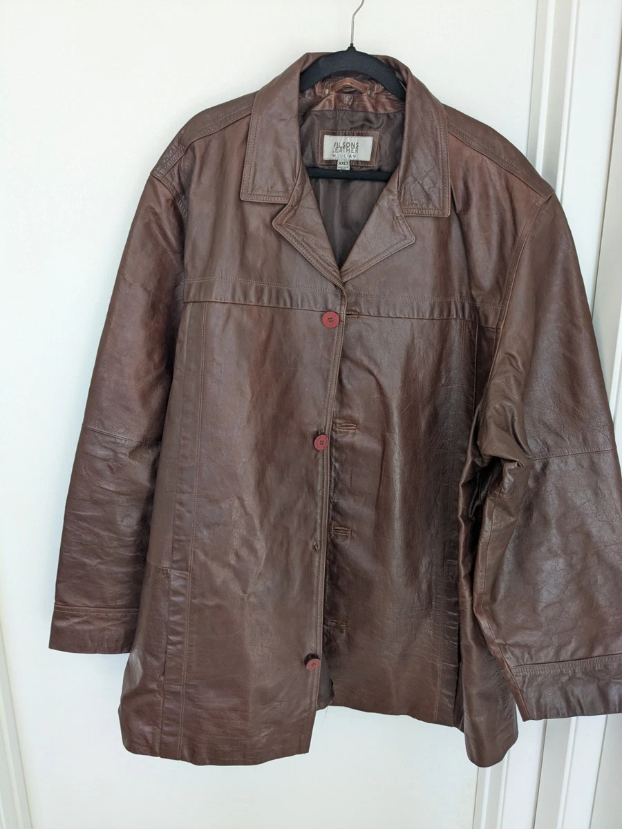 ジャケット・アウター vtg real leather car coat Leather Car Coats for Men for sale | eBay