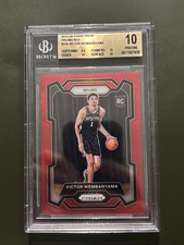 2023 Panini Prizm Victor Wembanyama #136 BGS 10 POP 1