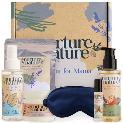 Nurture by Nature Relaxing Spa Gifts for Women - New Mom Gifts Care Package
