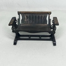 Doll House Furniture 1976 Minature Porch Swing Durham Industries No 35