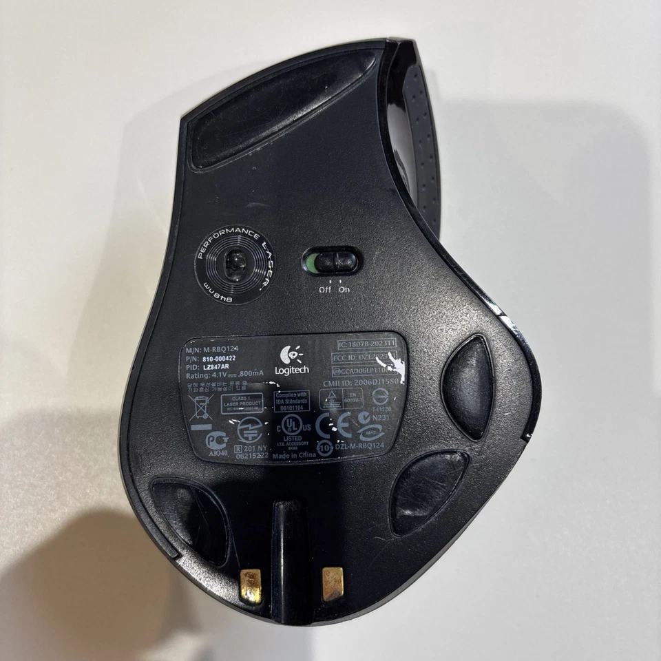 Logitech MX Revolution Wireless Laser Mouse M-RBQ124 - Working Spares/Repair - Image 3 of 4