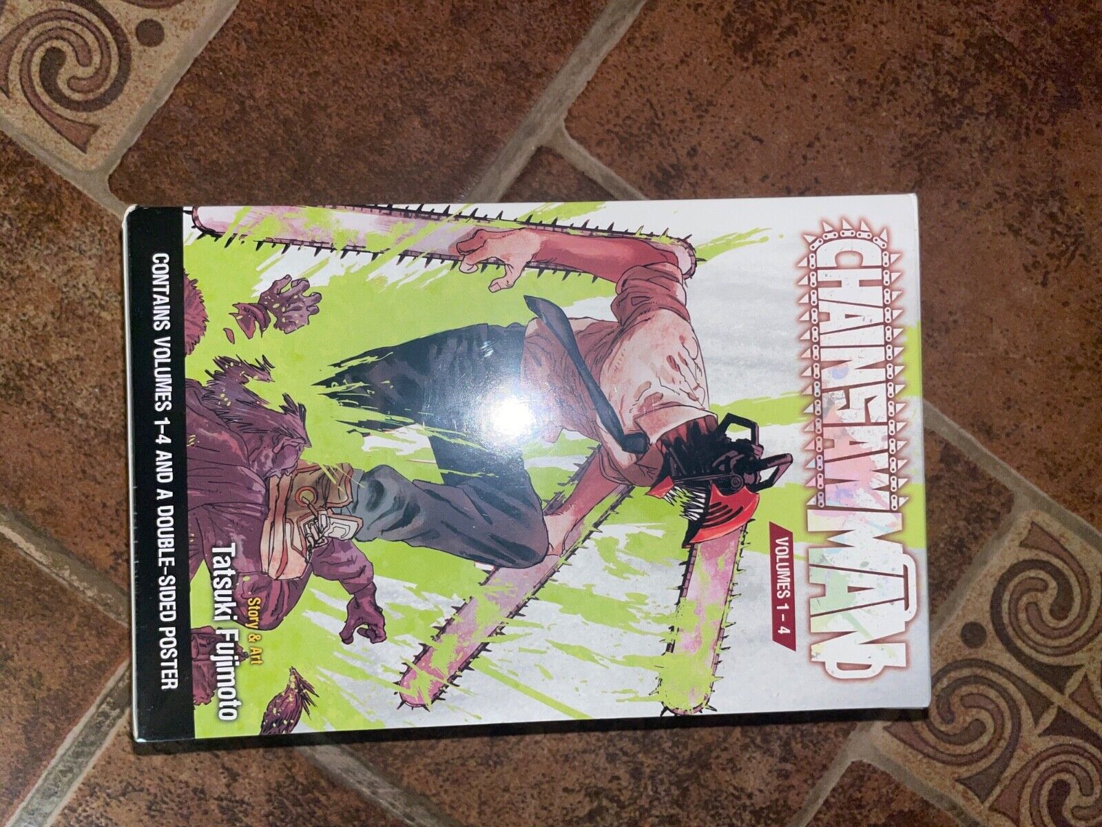 Kit Mangá Chainsaw Man Volume 1 Ao 4 Lacrado Panini