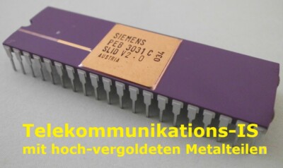 1 Stk. PEB3031C :  Telecom.-IC  von Siemens; ein echtes Rarität