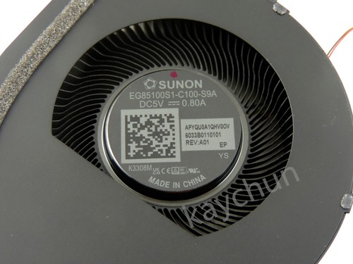 Par original de CPU + GPU Ventilador para PC HP ZBook Fury 16 G9 G10 Estación de trabajo móvil - Imagen 9 de 10