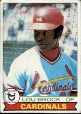 1979 Topps #665 Lou Brock