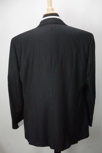 Brioni NM Colosseo Negro 100% Lana 2 PC Chaqueta Pantalones Talla 48L Nuevo - Imagen 6 de 12