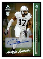 2022 Panini Luminance #165 Arnold Ebiketie Autographs Green #/25