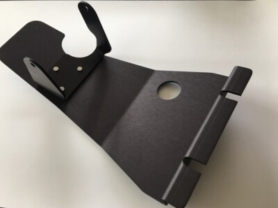 New! Billetware Honda CRF50 Skid Plate - Black - NO welds 2000-2026