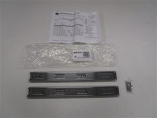 KV STAINLESS STEEL DRAWER SLIDE PAIR 2 6400P SS 16"