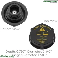 572.2065 Coolant Reservoir Cap Kenworth Peterbilt Replaces F86-1063-02