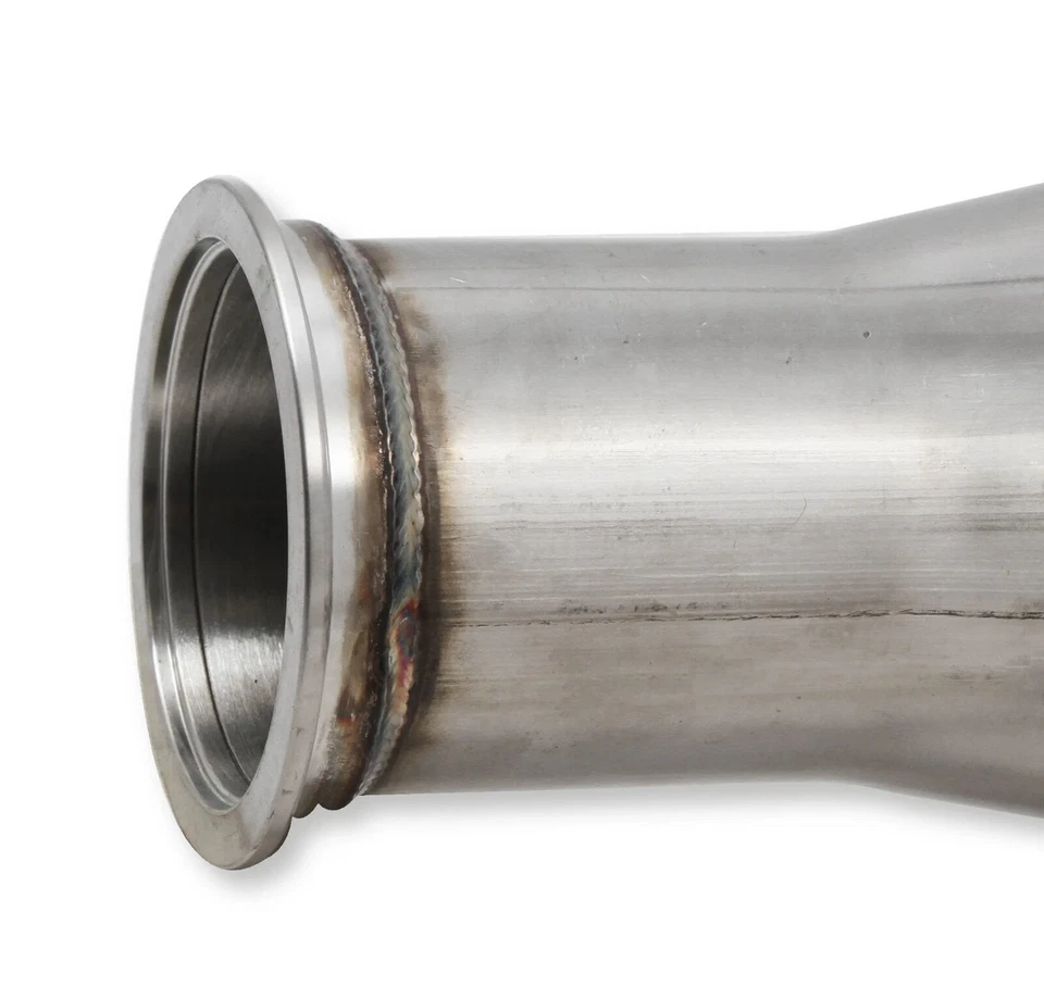 Cabezales turbo Flowtech Natural 304 de acero inoxidable para motores de bloque pequeño Ford Foto 4 de 4