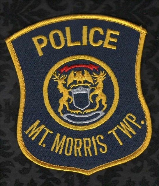 Mt. Morris TWP. Michigan Police Shoulder Patch eBay