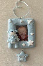 baby's first christmas ornament