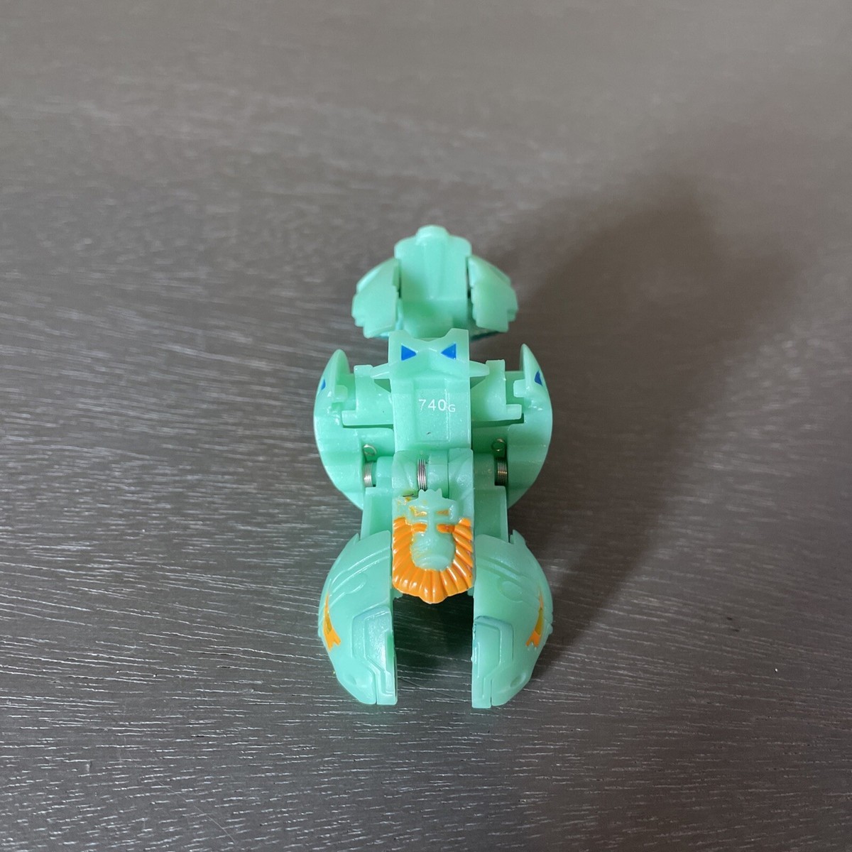 Bakugan Verias 740G Bakuflip Aquos Reverse Green Vestroia Battle