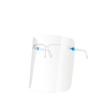 V70000 FACE SHIELD WITH GLASSES FRAME